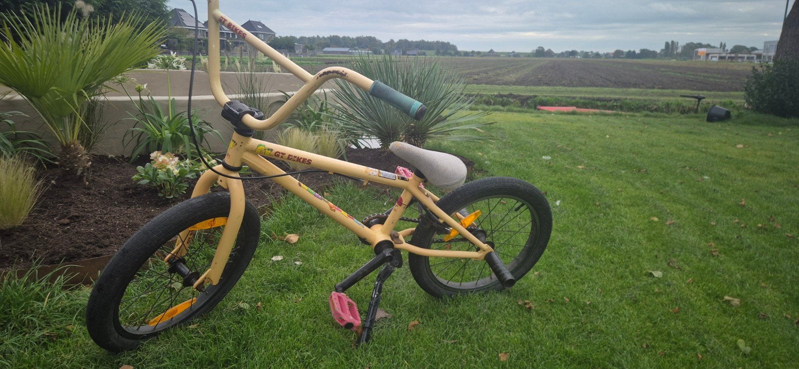 GT Performer BMX met nieuwe ketting 18 inch, Ophalen, Velgrem, Voetsteunen, 16 tot 20 inch