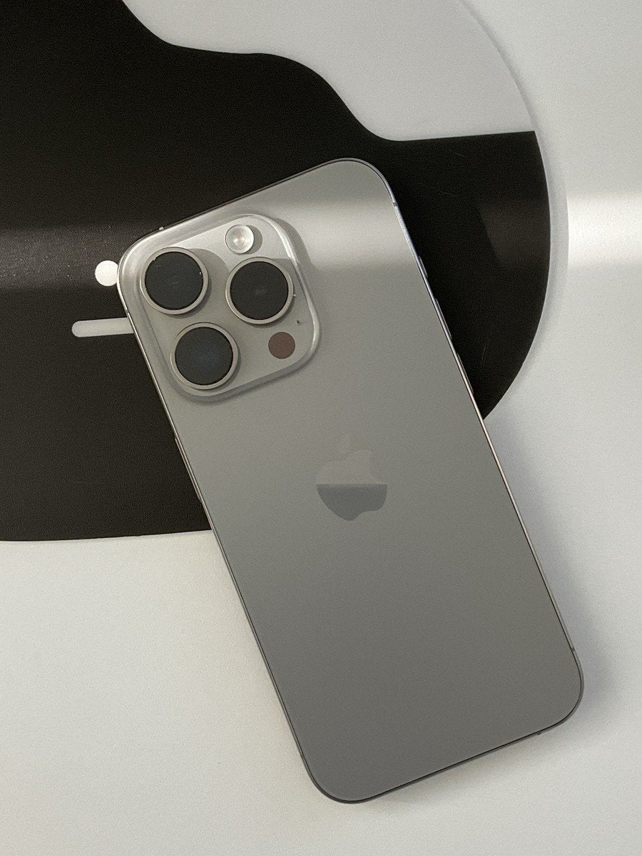 iPhone 15 Pro 128GB Natural Titanium  - Zo goed als nieuw, Ophalen, 128 GB, Zo goed als nieuw, Zonder simlock
