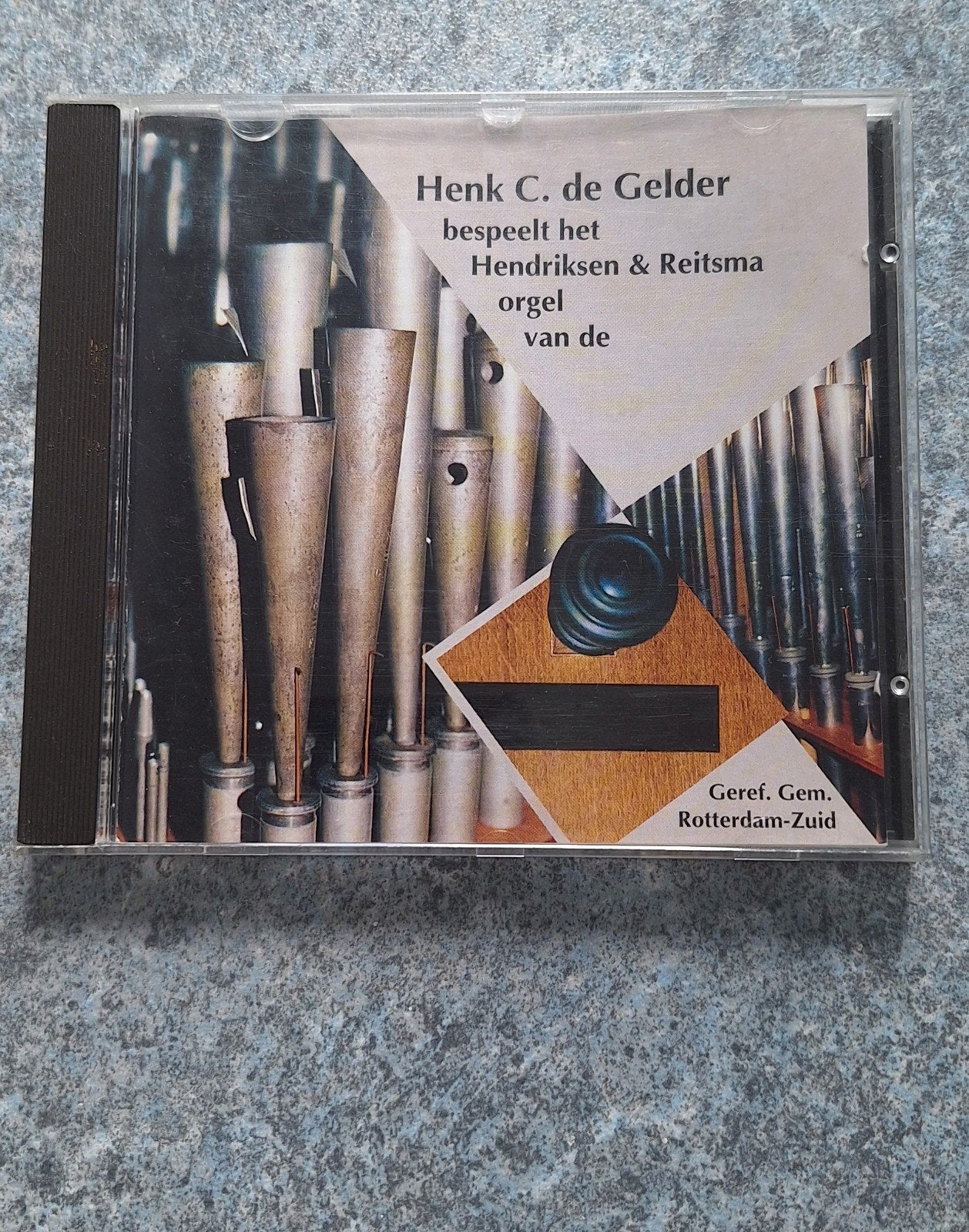 Henk c van Gelder  orgel cd, Orgel, Overige typen, Ophalen of Verzenden, Zo goed als nieuw