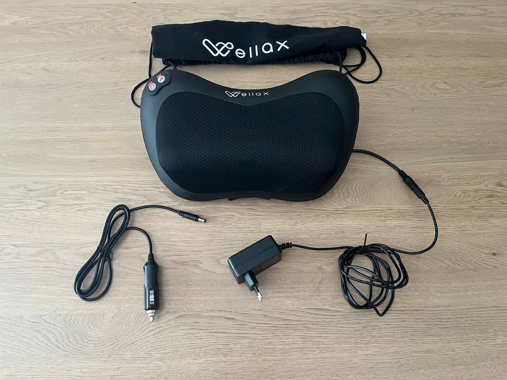 WELLAX Rugmassage Apparaat - Shiatsu Nek en Rug Masseur, Sport en Fitness, Massageproducten, Ophalen of Verzenden, Zo goed als nieuw