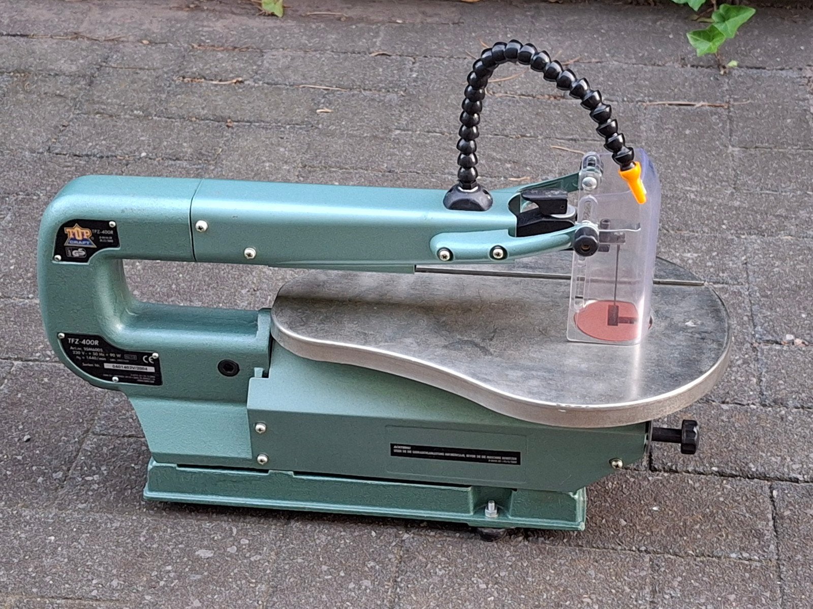 Top Craft TFZ-400R figuurzaagmachine / zaagmachine, Doe-het-zelf en Verbouw, Gereedschap | Zaagmachines, Ophalen, Zo goed als nieuw