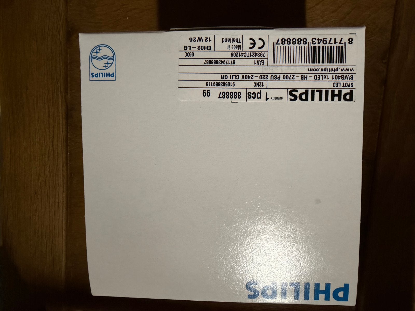 Philips LED leeslampje - Wandmontage - Flexibele arm, Huis en Inrichting, Ophalen of Verzenden, Nieuw
