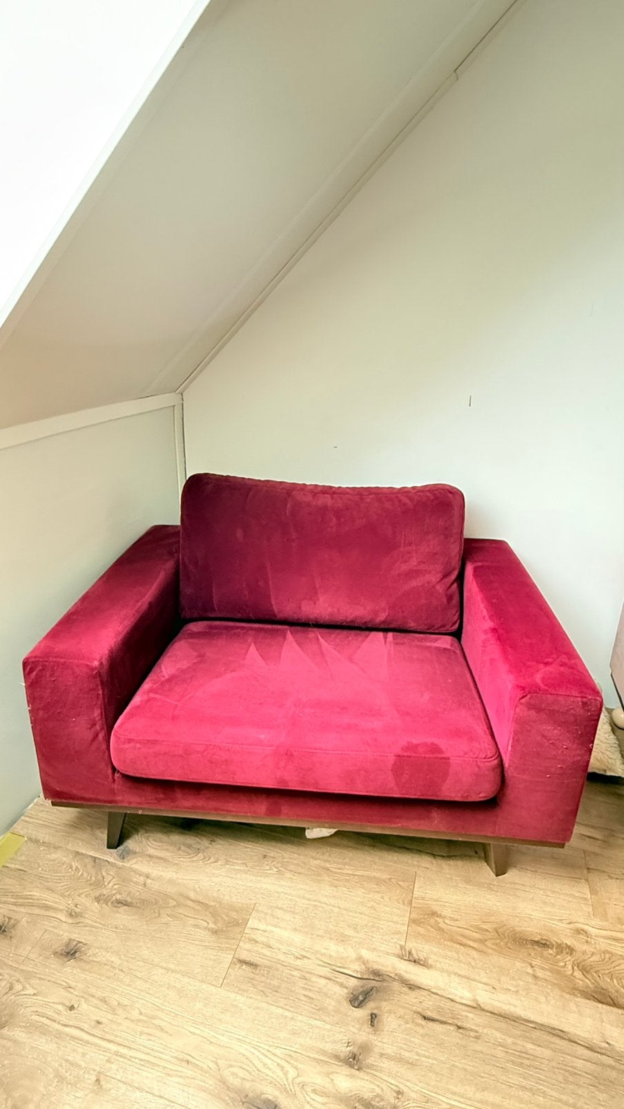 Fauteuil Love seat Torino, Huis en Inrichting, Fauteuils, Ophalen, Gebruikt, 75 tot 100 cm, 100 tot 125 cm