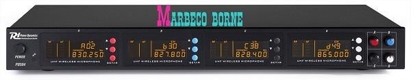 UHF Draadloze microfoonset, 4x 50-Kanaals, 4x Bodypack, Overige typen, Info@marbeco.nl, Draadloos, Power Dynamics