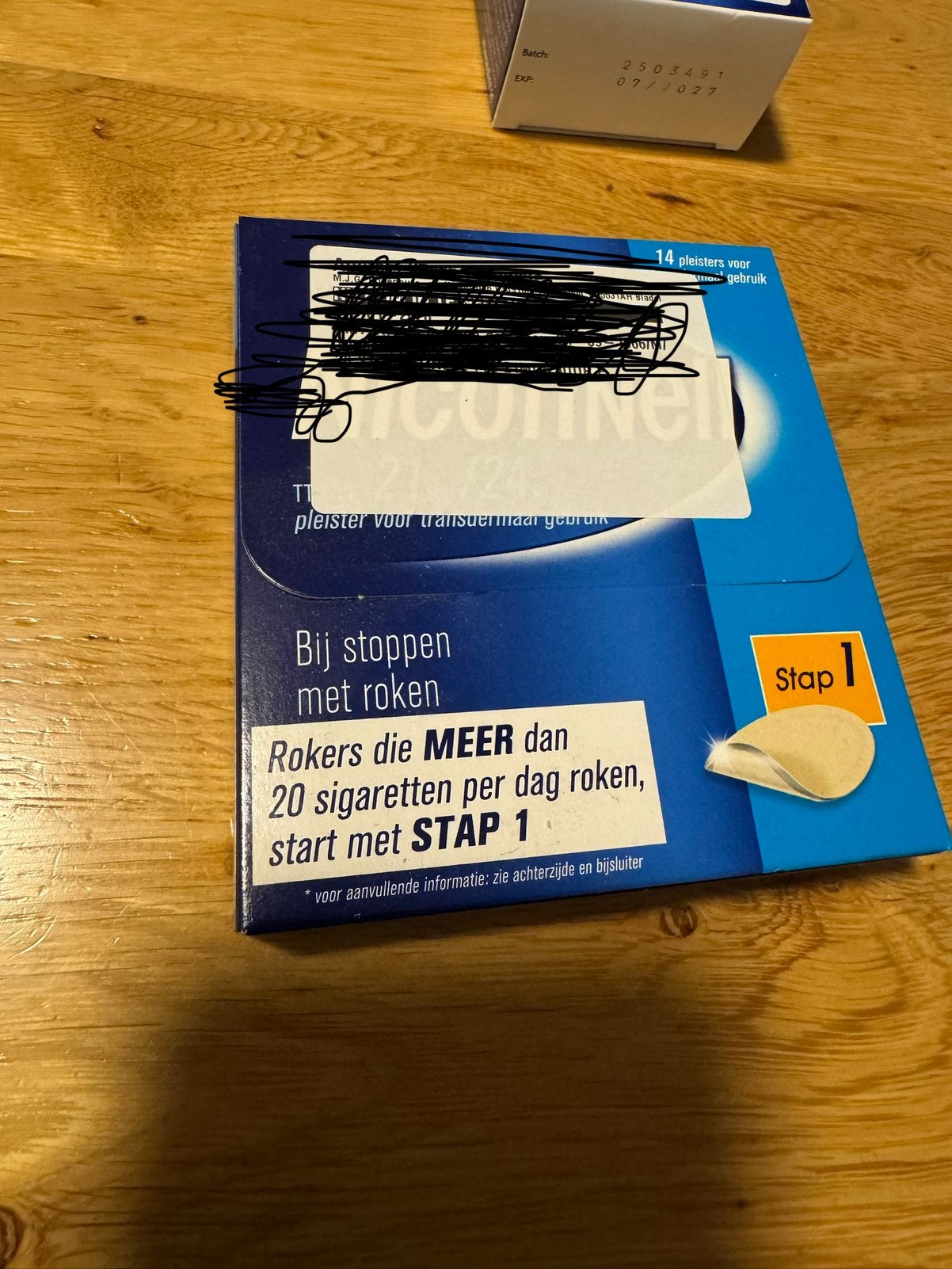 Stop met roken pleisters, Ophalen of Verzenden, Nieuw