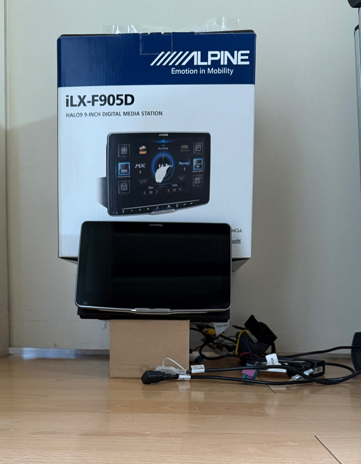 Alpine ILX-F905D 9inch scherm, Auto diversen, Ophalen of Verzenden, Zo goed als nieuw