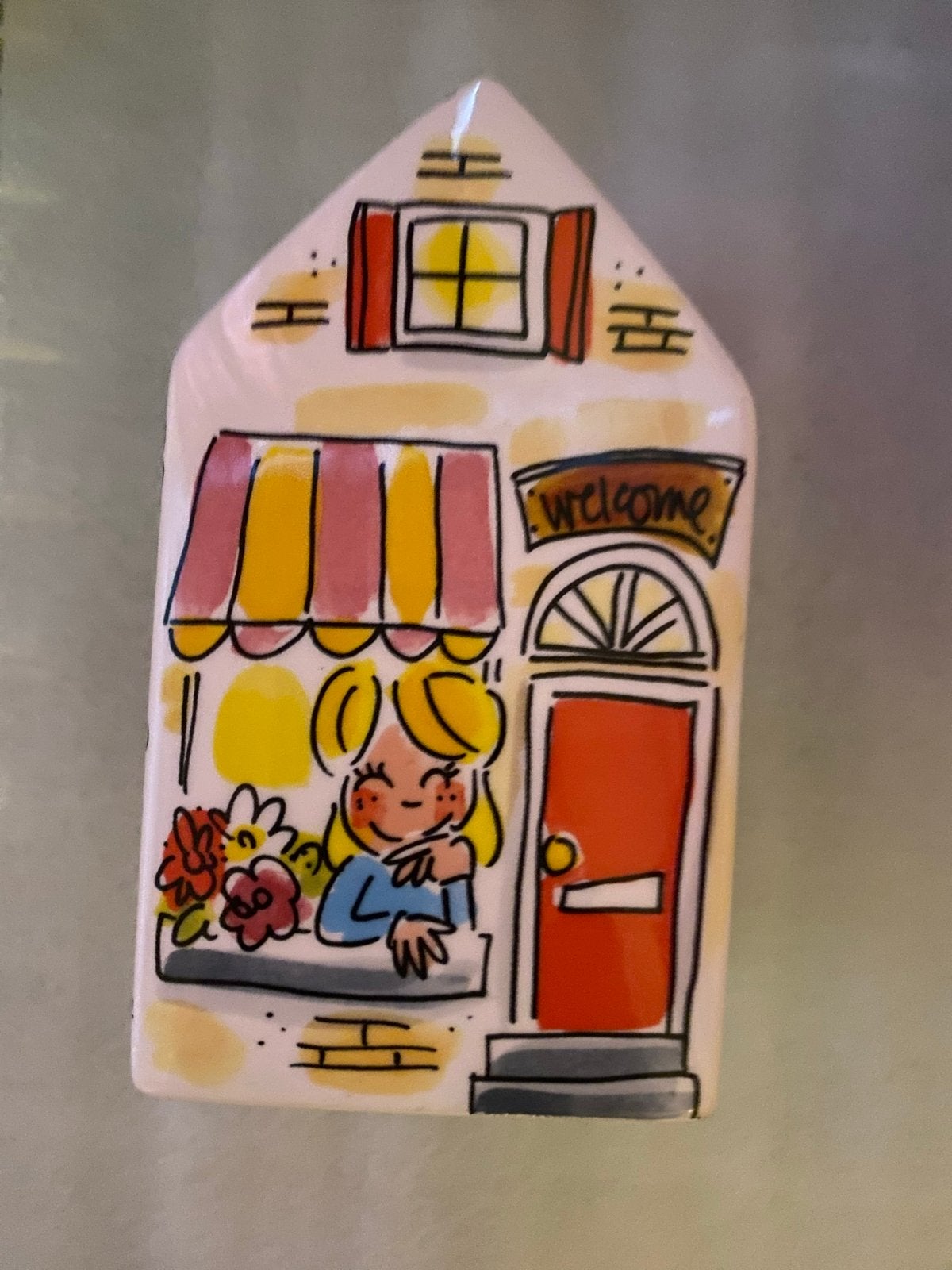 Blond Amsterdam spaarpot huisje, Meerkleurig, Overige stijlen, Nieuw, Ophalen of Verzenden