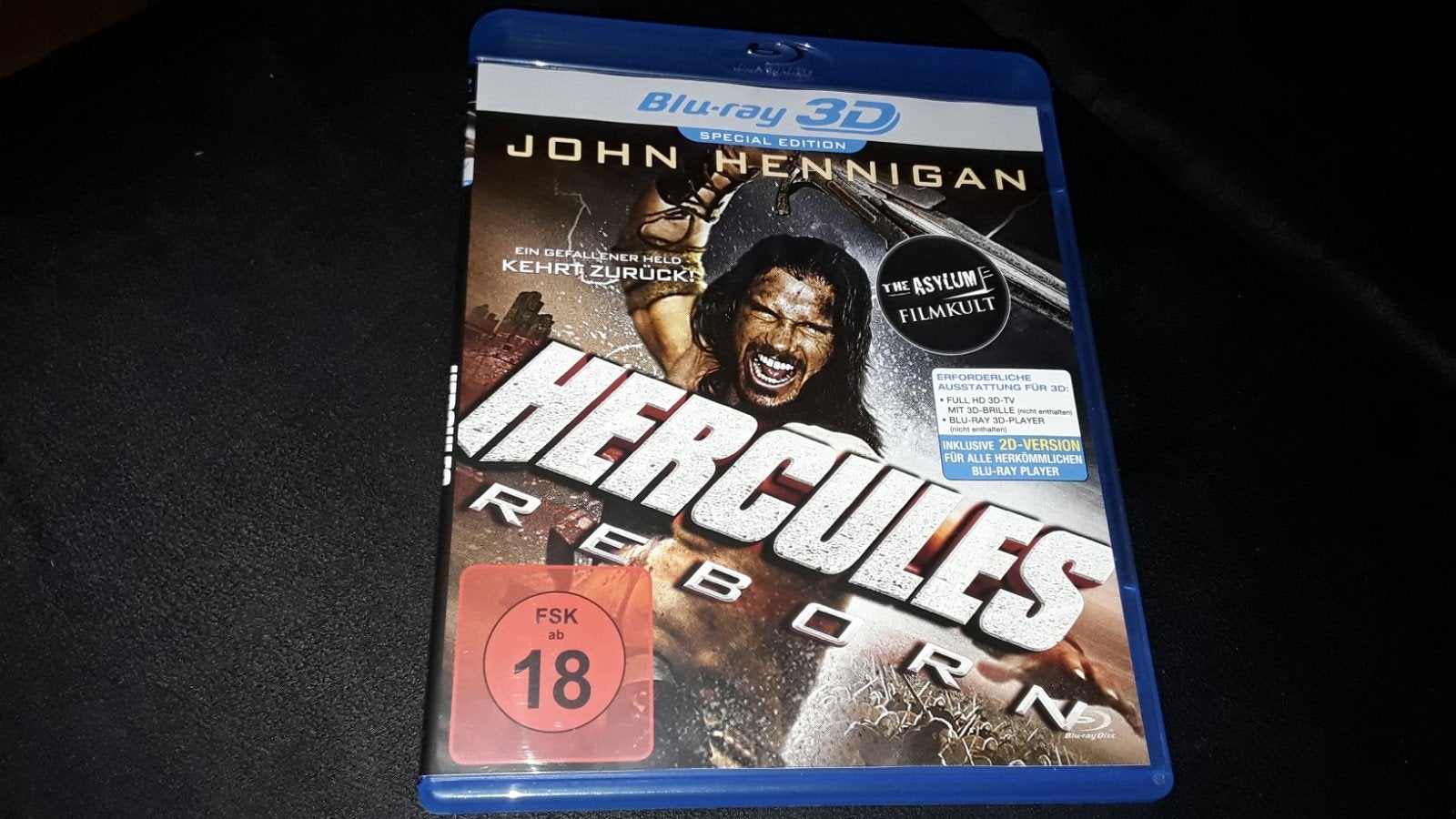 Hercules Reborn. 3D Blu Ray., Cd's en Dvd's, Blu-ray, Ophalen of Verzenden, Actie