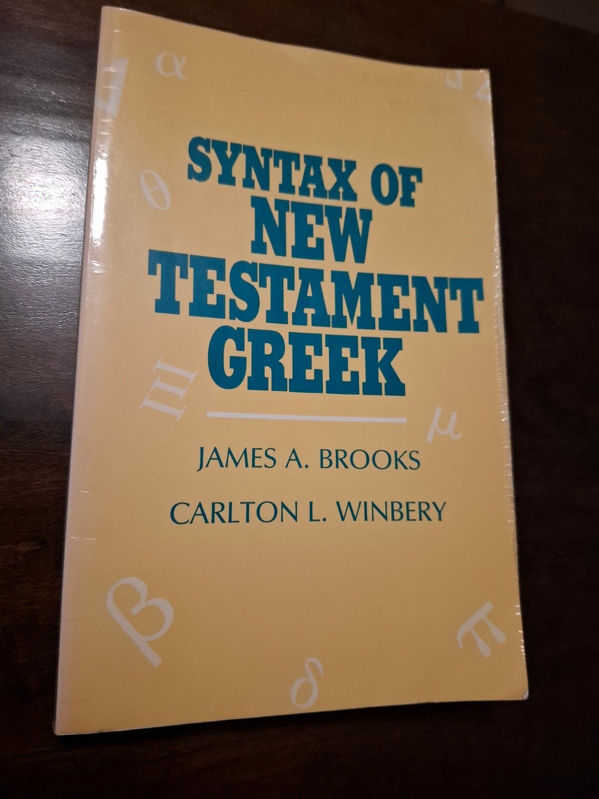 Syntax of New Testament Greek - James A. Brooks, Boeken, Ophalen of Verzenden, Zo goed als nieuw, Engels, James A. Brooks, Carlton L. Winbery