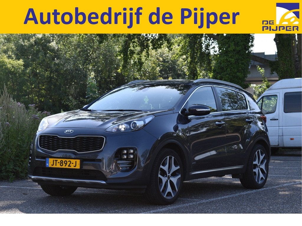 Kia Sportage 1.6 T-GDI 4WD GT-Line First Edition 177 PK NL-A, Auto's, Kia, Gebruikt, 4 cilinders, Met garantie (alle), Bedrijf