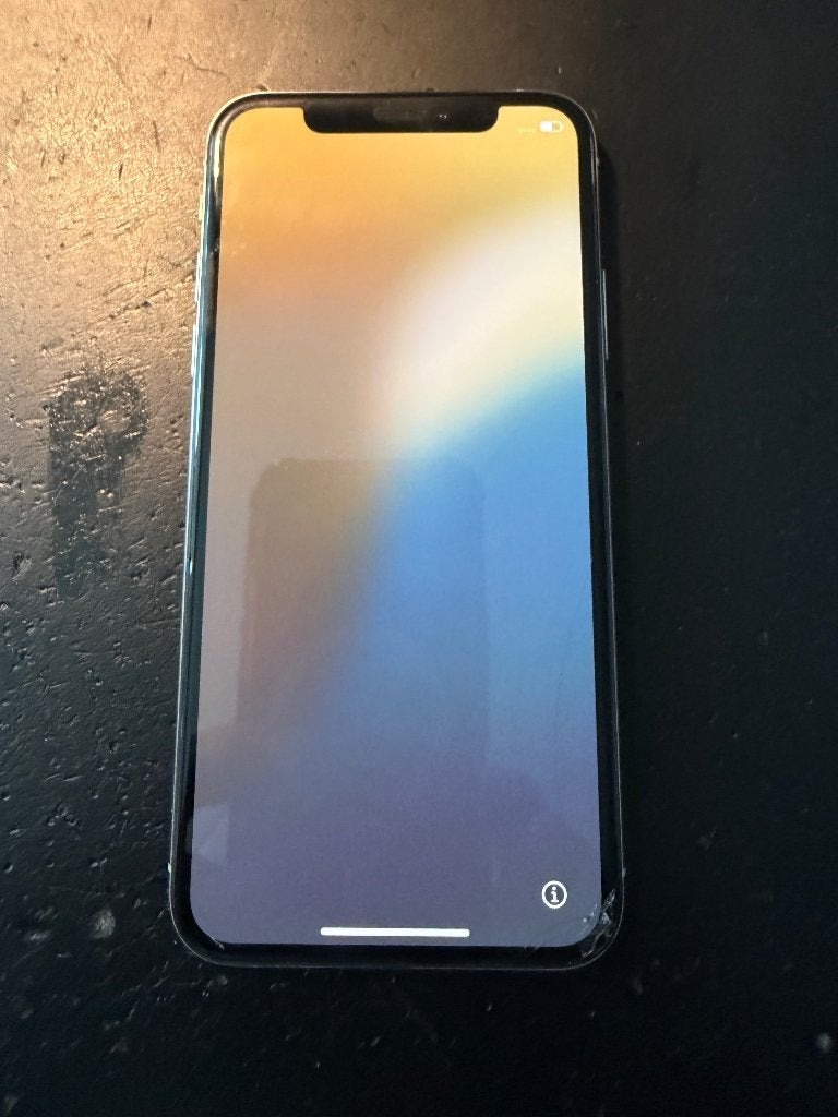 Apple iPhone XS 64GB beschadigd/werkt nog perfect, Telecommunicatie, Mobiele telefoons | Apple iPhone, Ophalen, Gebruikt, Wit