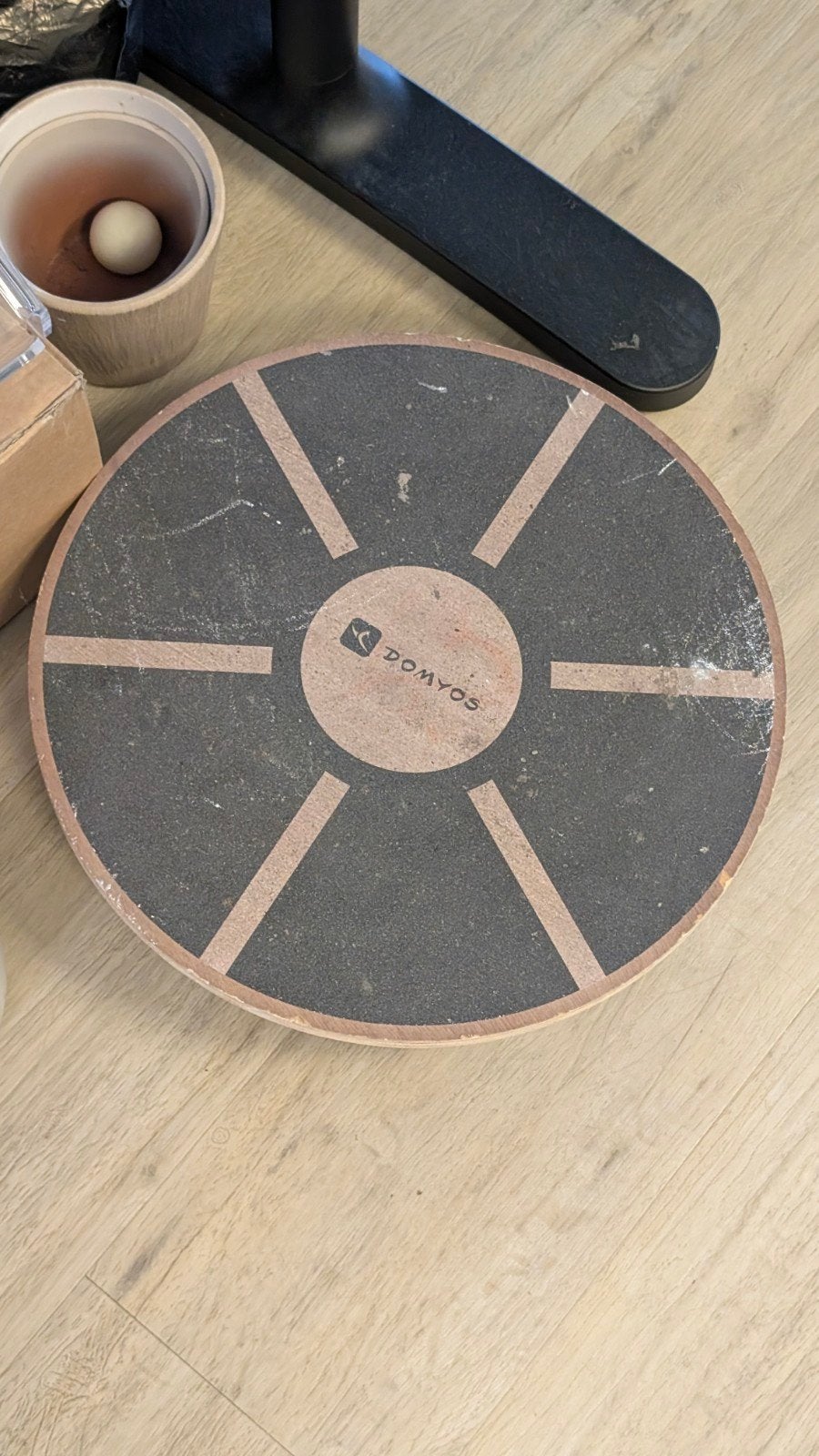 balance board domyos, Ophalen