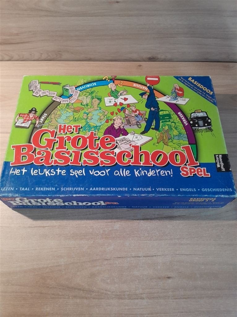 het grote basisschoolspel - s6262, Verzenden, Zo goed als nieuw