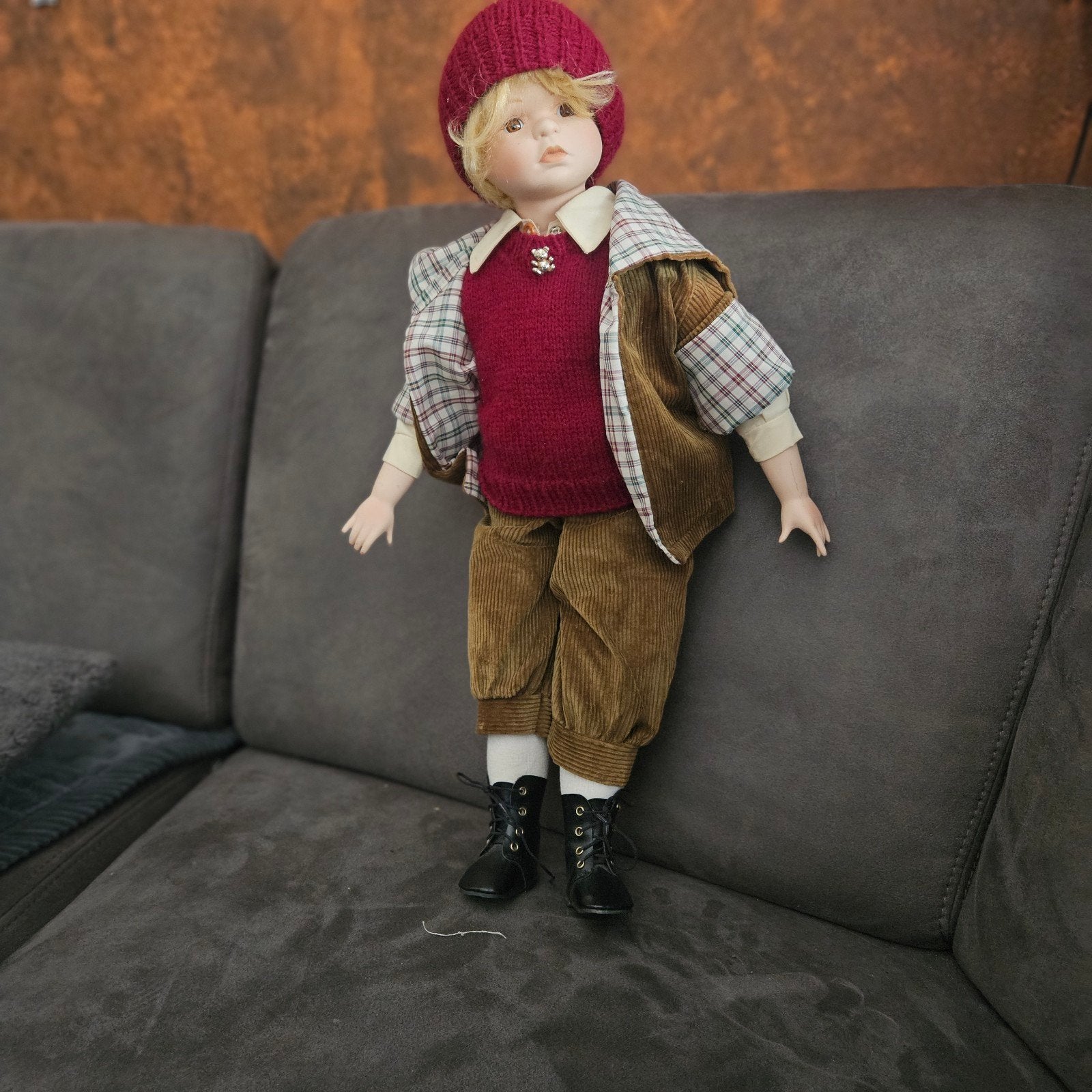 Set van 11 Vintage Porseleinen Poppen - Diverse Stijlen, Verzamelen, Poppen, Ophalen, Gebruikt, Pop