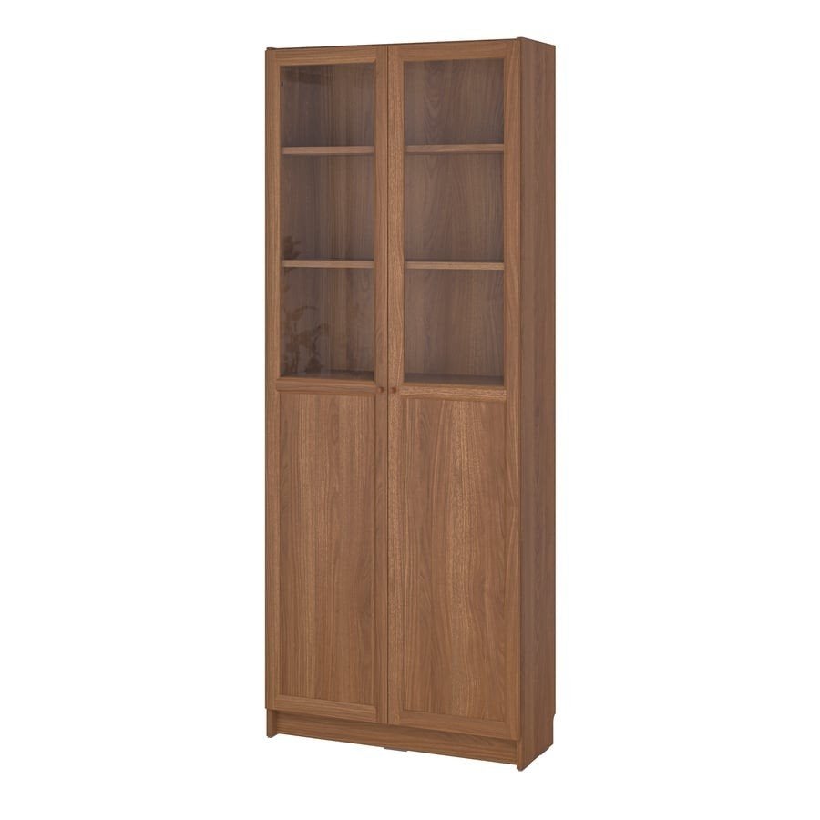 IKEA BILLY Boekenkast met glazen en dichte deuren, Huis en Inrichting, Ophalen, Gebruikt, 200 cm of meer, 50 tot 100 cm