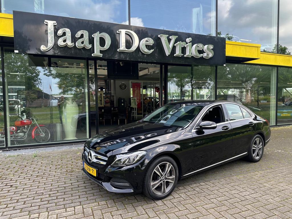 Mercedes-Benz C-klasse 180 Lease Edition, Auto's, Mercedes-Benz, Gebruikt, Zwart, Bedrijf, Handgeschakeld