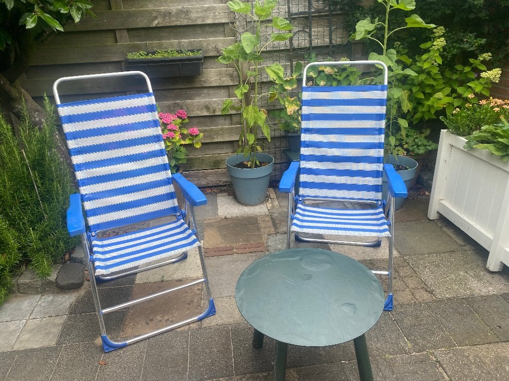camping stoelen, Ophalen, Gebruikt, Campingstoel