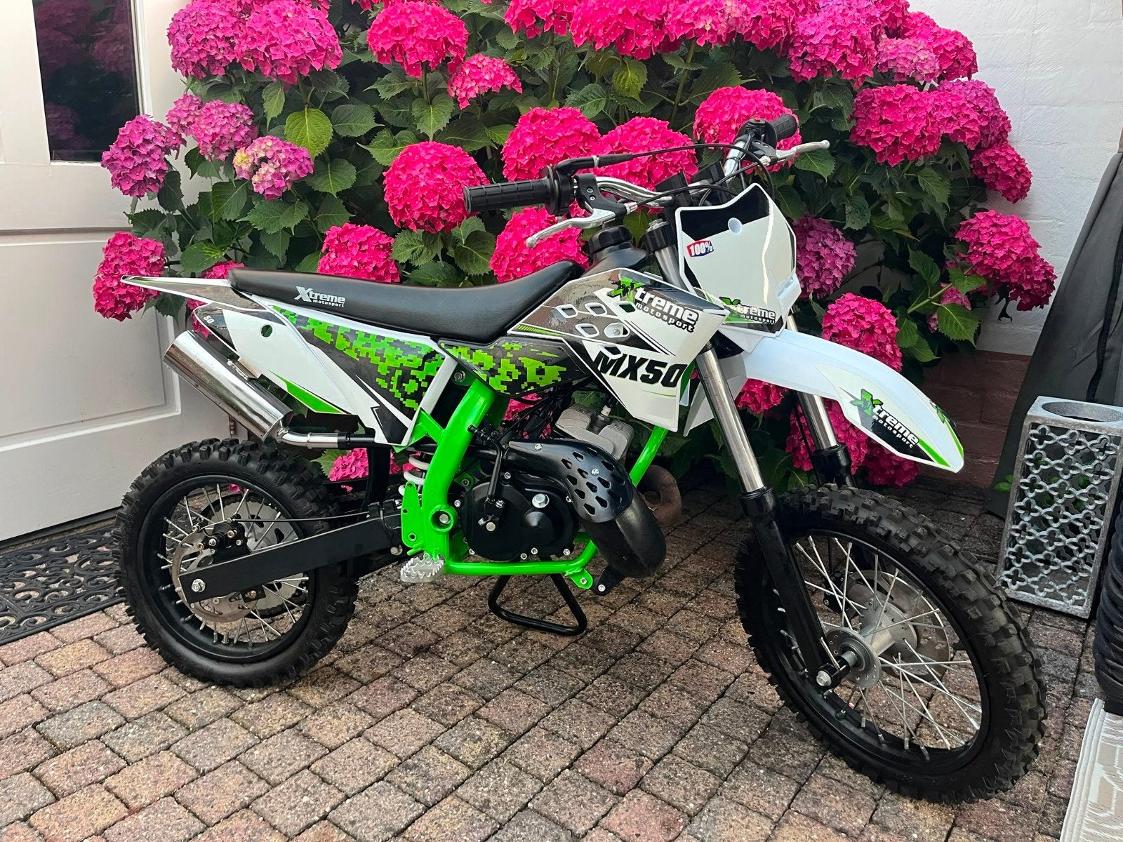 Xtreme MX50 Crossmotor - Zo goed als nieuw, Fietsen en Brommers, Brommers | Crossbrommers, Ophalen, Zo goed als nieuw, Overige merken