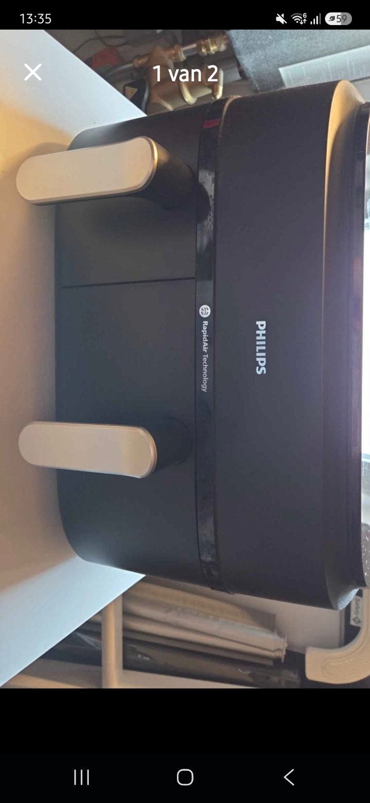 Philips Airfryer XXL, Ophalen, Gebruikt, Airfryer XXL, 1500 gram of meer