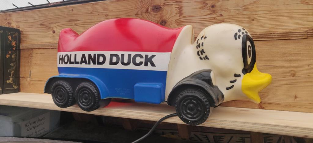 Holland duck vrachtwagen mascotte, Verzamelen, Ophalen of Verzenden, Overige typen