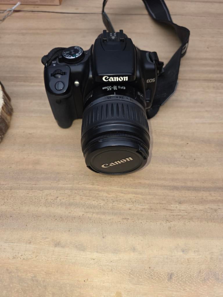 Canon EOS 400D Spiegelreflexcamera met EF-S 18-55mm lens, Gebruikt, Spiegelreflex, Canon, Ophalen of Verzenden