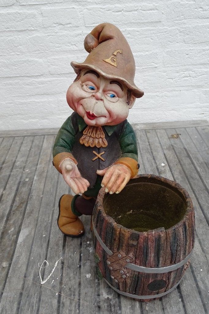 Efteling Volk van Laaf - grote Laaf Loof, Ophalen, Gebruikt, Beeldje of Poppetje