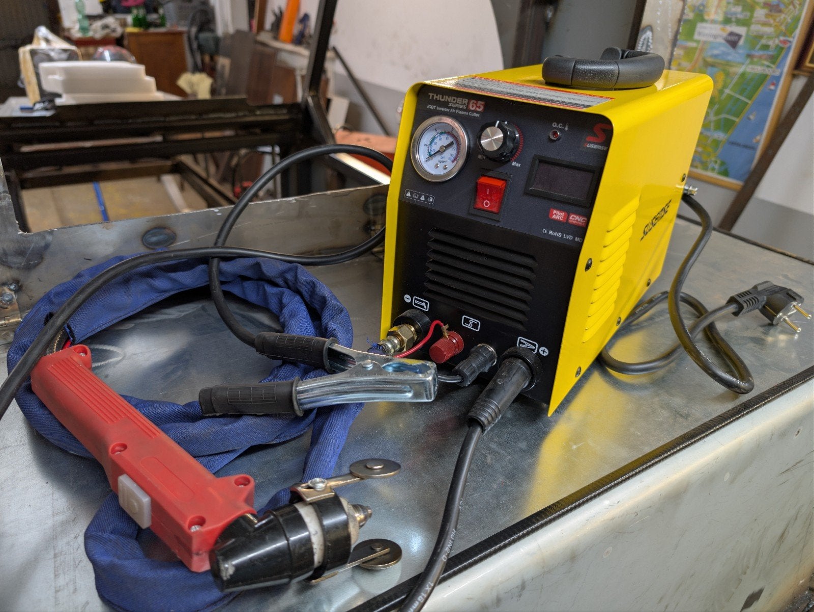 Plasma Snijder 65A, Doe-het-zelf en Verbouw, Ophalen, Minder dan 150 ampère, Overige typen