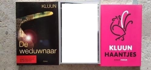2 boeken Kluun haantjes - de weduwnaar - haantjes, Ophalen of Verzenden, Gelezen, Kluun