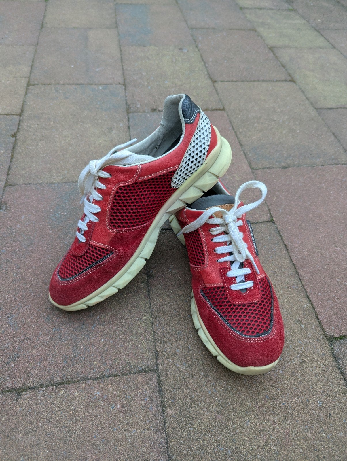 Floris van Bommel 6.5 / 38.5, Floris van Bommel, Ophalen of Verzenden, Rood, Sneakers of Gympen