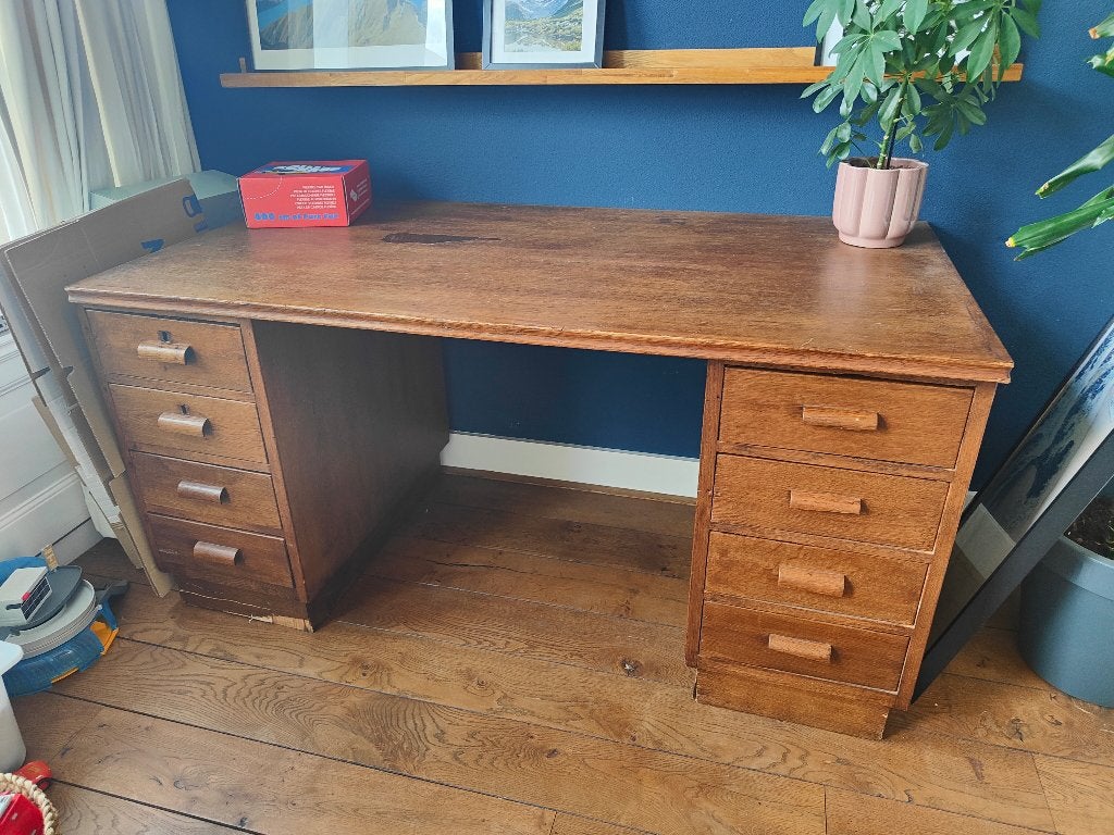 Bureau gratis, Huis en Inrichting, Ophalen, Gebruikt