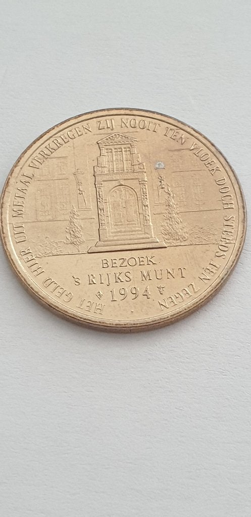 2915 dag van de munt 11 juni 1994 bezoek rijksmunt, Verzenden, Overige materialen