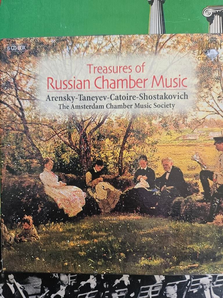 Treasures of Russian Chamber Music - 6 CD Boxset, Kamermuziek, Boxset, Modernisme tot heden, Ophalen of Verzenden
