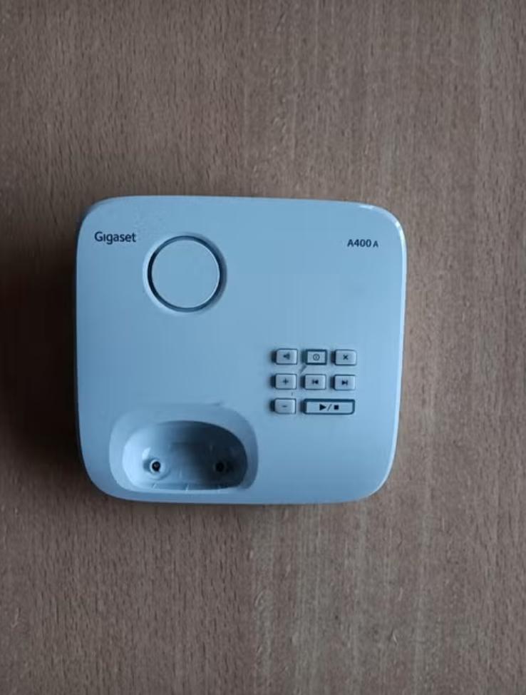 Gigaset A400A Basis (met antwoordapparaat) Grijs, Telecommunicatie, 1 handset, Ophalen of Verzenden, Zo goed als nieuw, Info@gigaset.nl