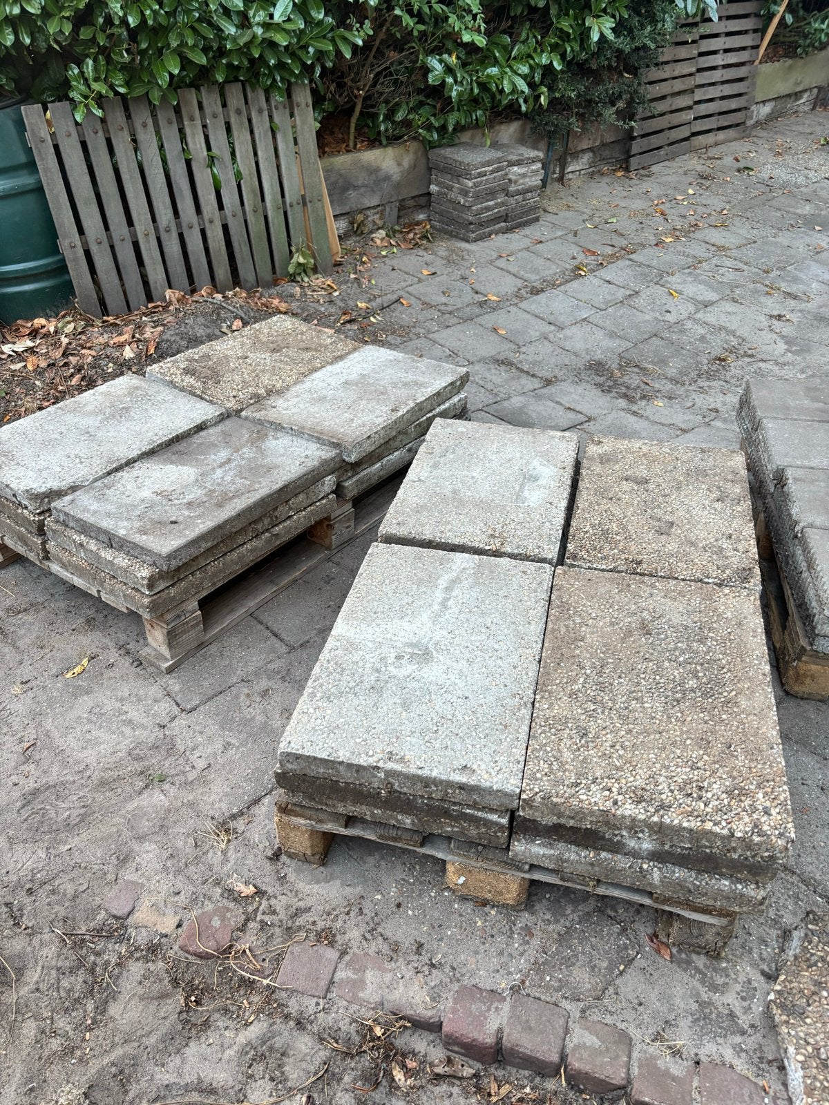 Grindtegels 60x40 cm - Gratis, Ophalen, Gebruikt, Grind, Terrastegels