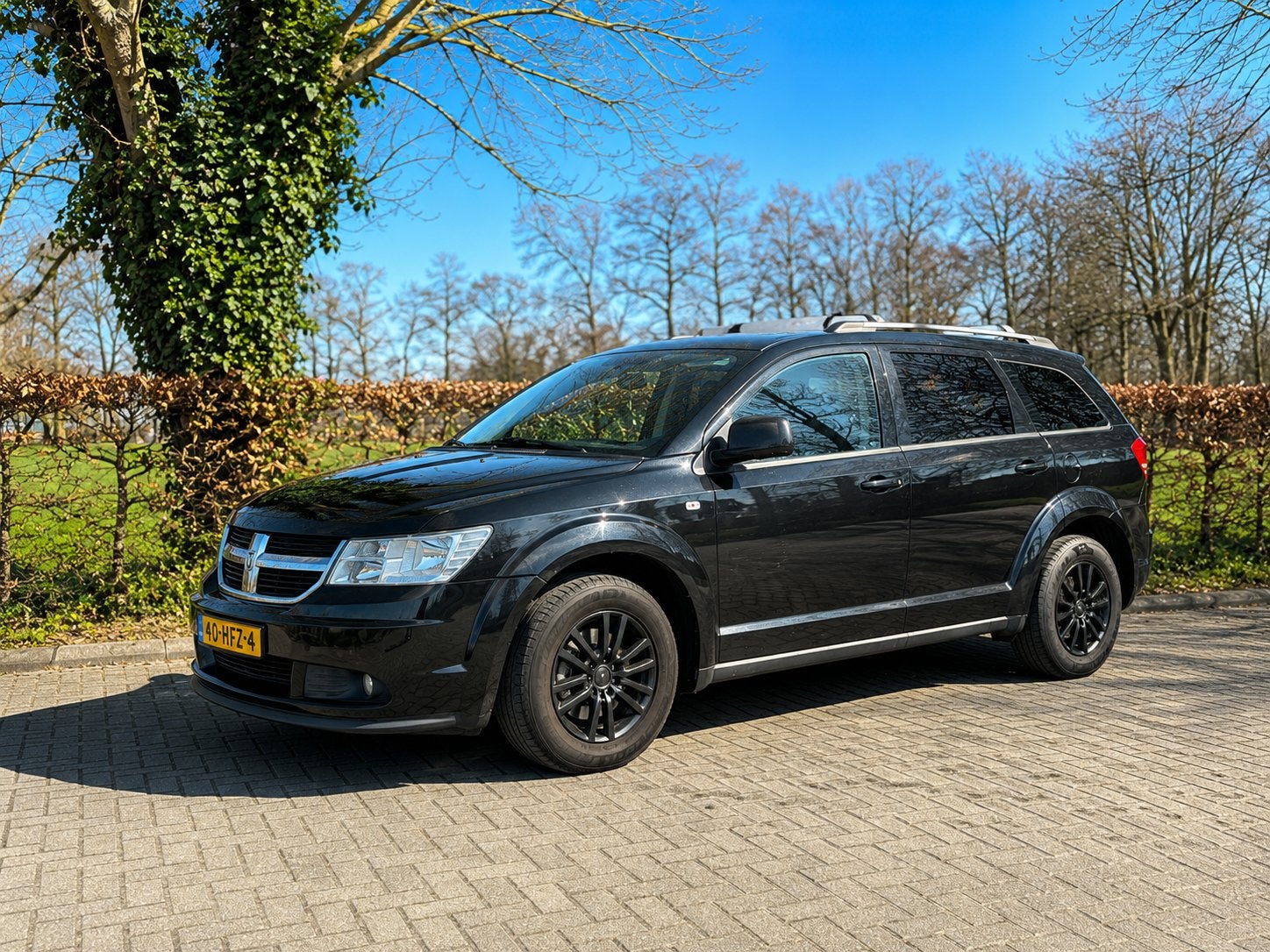 Dodge Journey 2.4 5P AUT 2008 Zwart, Auto's, Dodge, 450 kg, 4 cilinders, Zwart, Particulier
