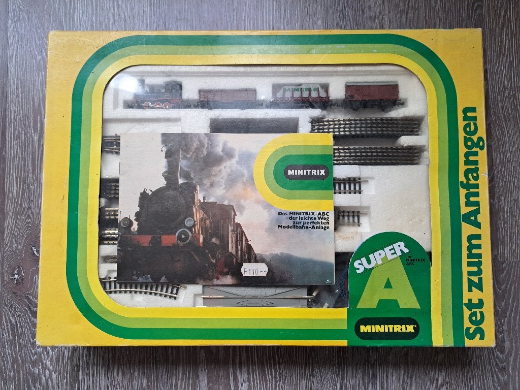 Minitrix vintage modeltrein, Hobby en Vrije tijd, Ophalen, Gelijkstroom, Trix, Gebruikt
