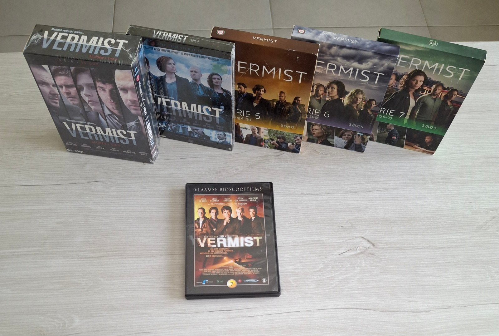 complete vlaamse serie vermist inclusief de film, Alle leeftijden, Ophalen of Verzenden, Zo goed als nieuw, Drama