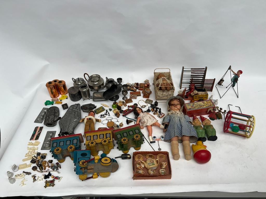 Antiek speelgoed lot!, Antiek en Kunst, Ophalen of Verzenden