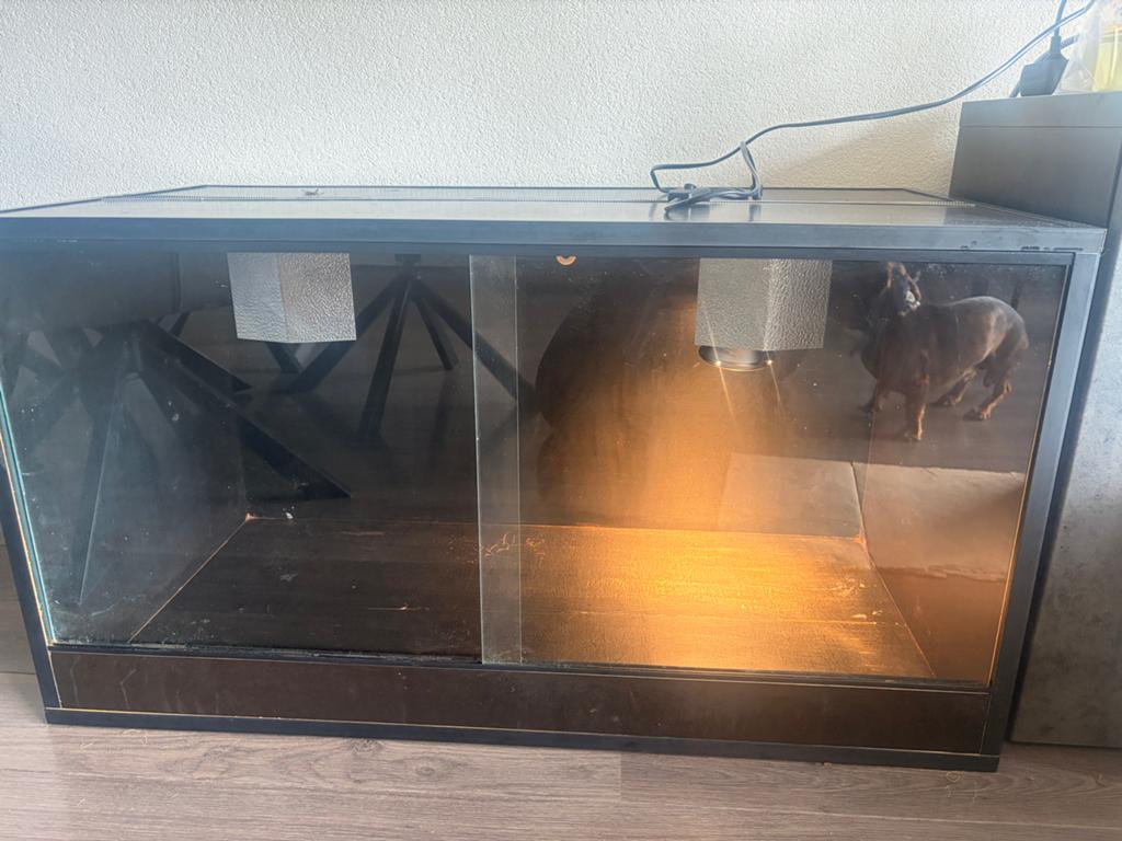 Terriarium, Ophalen, Gebruikt