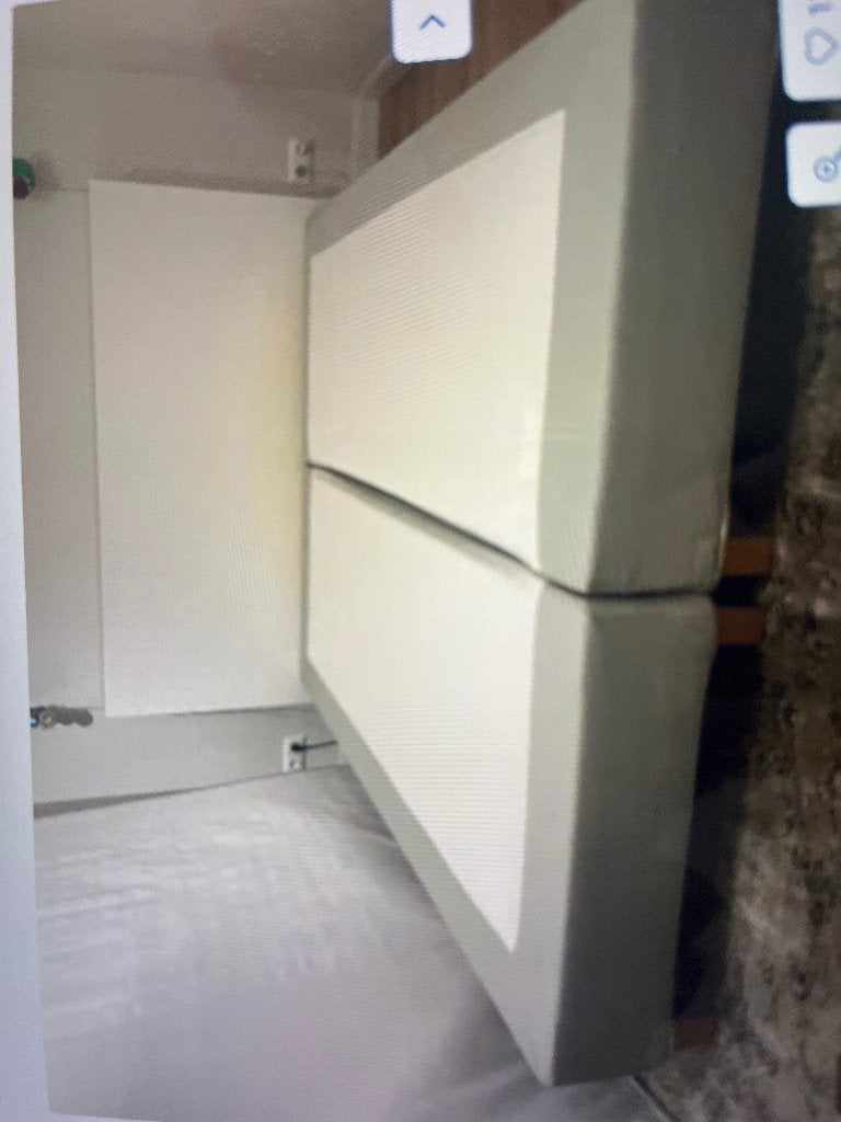 Boxspring, Ophalen, Gebruikt, Tweepersoons, 200 cm