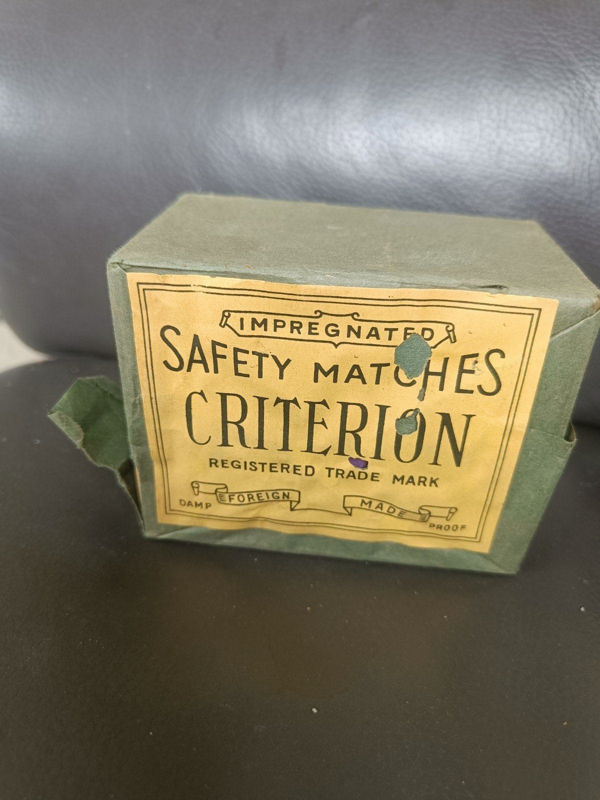 Criterion Safety Matches, Verzamelen, Ophalen of Verzenden