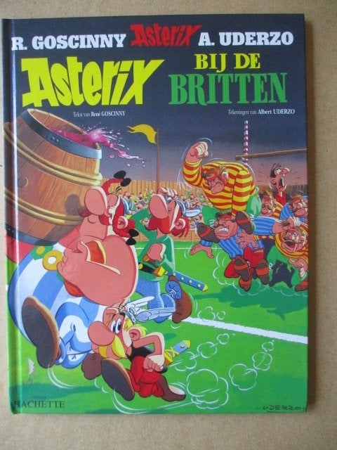ad000341 asterix bij de britten hc, Eén stripboek, Ophalen, Gelezen