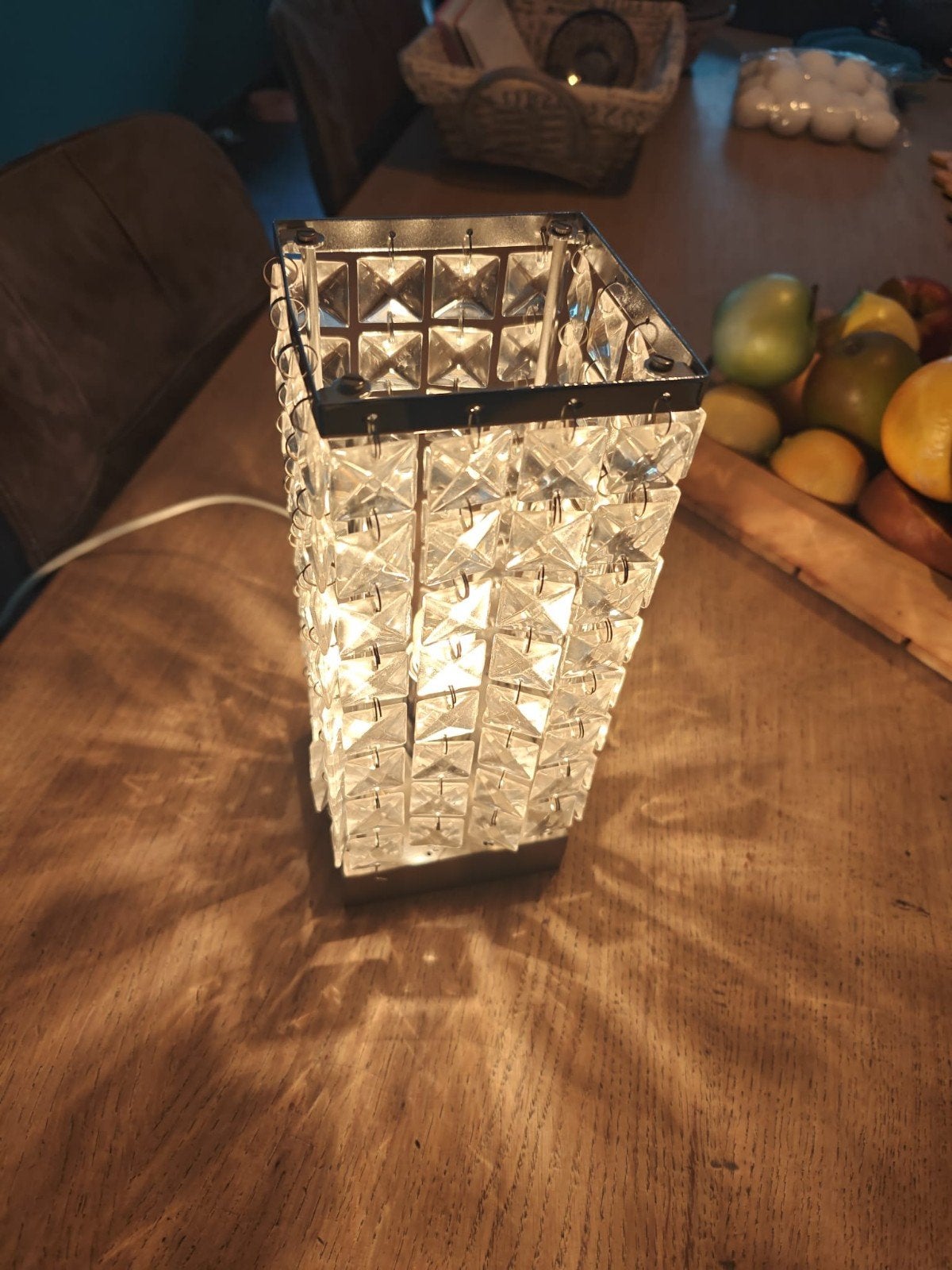 Boxford Holland Touch Cubic Lamp – werkend – Jan des Bouvrie, Ophalen of Verzenden, Metaal, Design