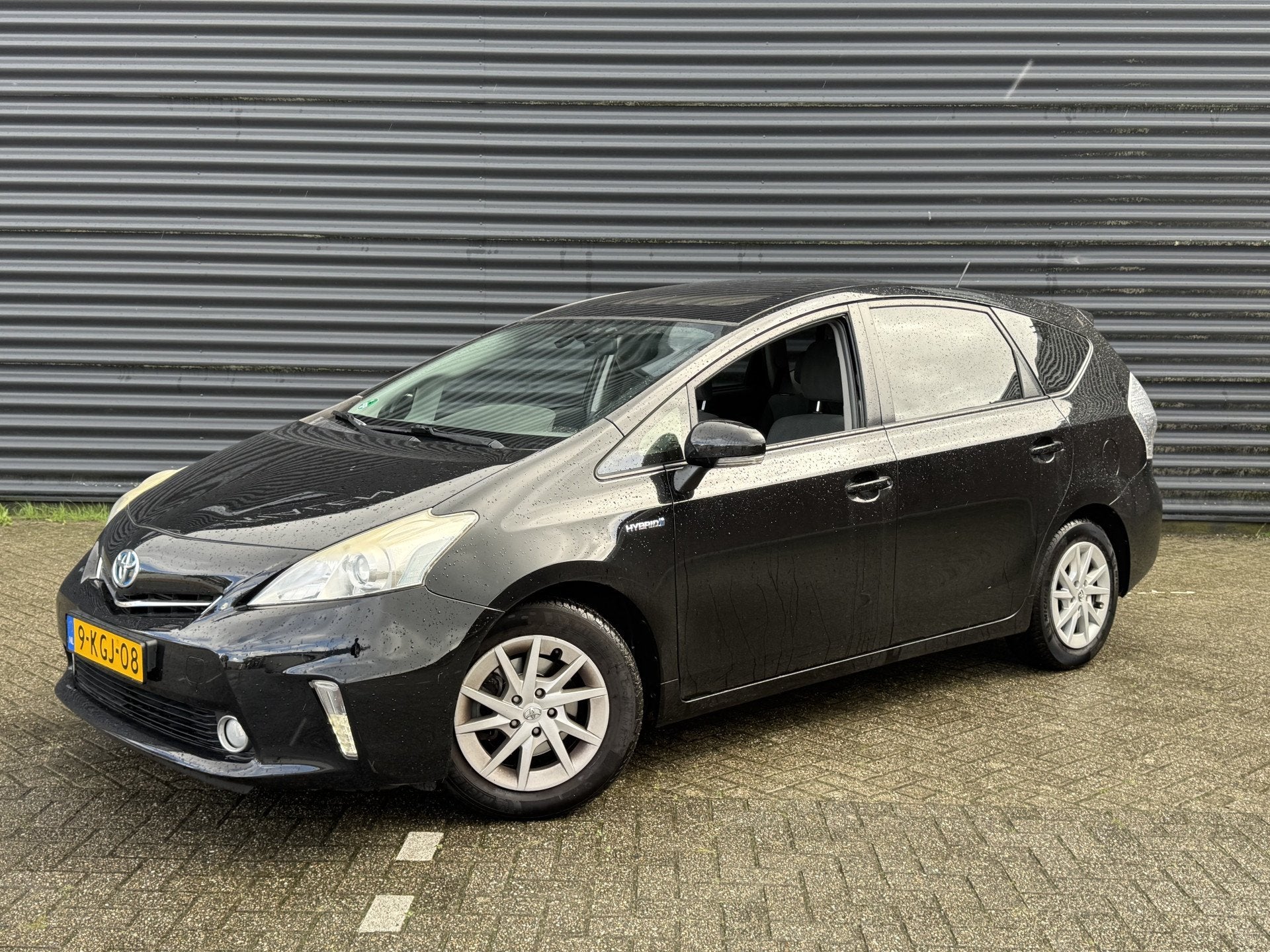 Toyota Prius Wagon 1.8 Aspiration 7 Zitter/7 Seats, Auto's, Euro 5, Gebruikt, Zwart, 4 cilinders