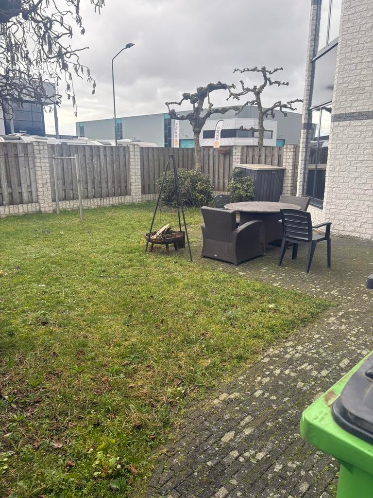 Grenen schutting en poorten, Tuin en Terras, Tuinhekken en Hekwerk, Ophalen, Gebruikt, Hout, Tuinhek