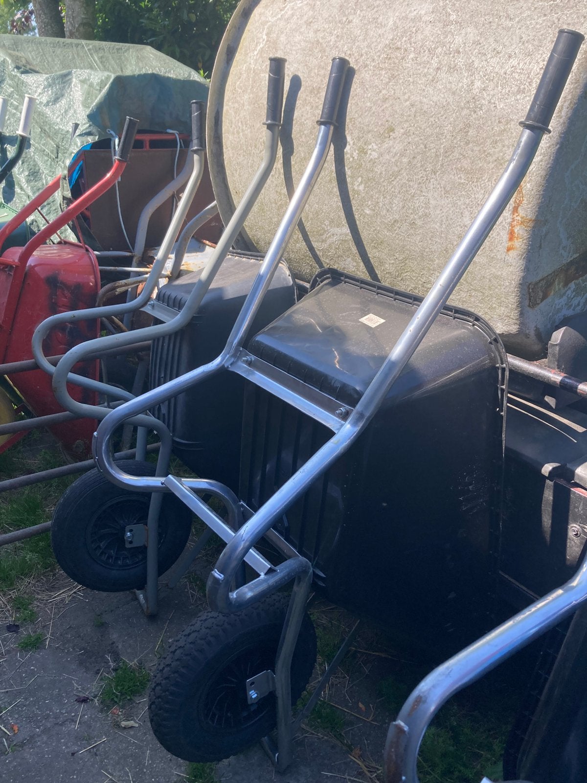 Kruiwagens steenkruiwagens gereedschapskruiwagens, Ophalen, Zo goed als nieuw, Handmatig, Eenwielig