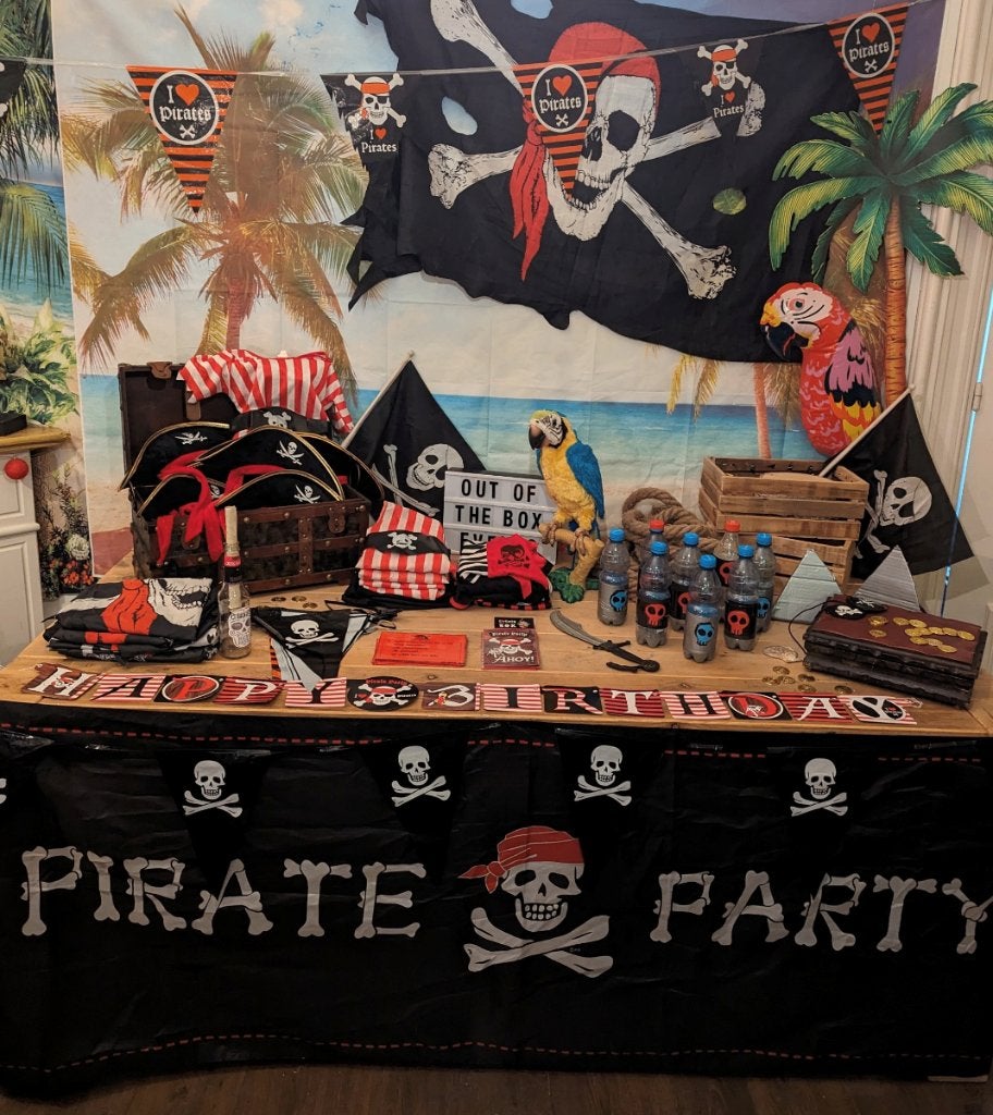 Piraten feestje!, Ophalen of Verzenden, Nieuw, Verjaardag