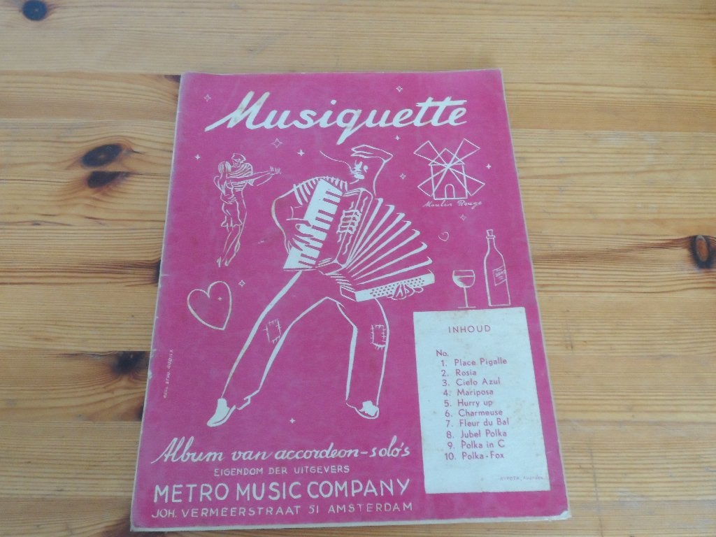 Musiquette band 1 en 2, Gebruikt, Les of Cursus, Ophalen of Verzenden, Populair
