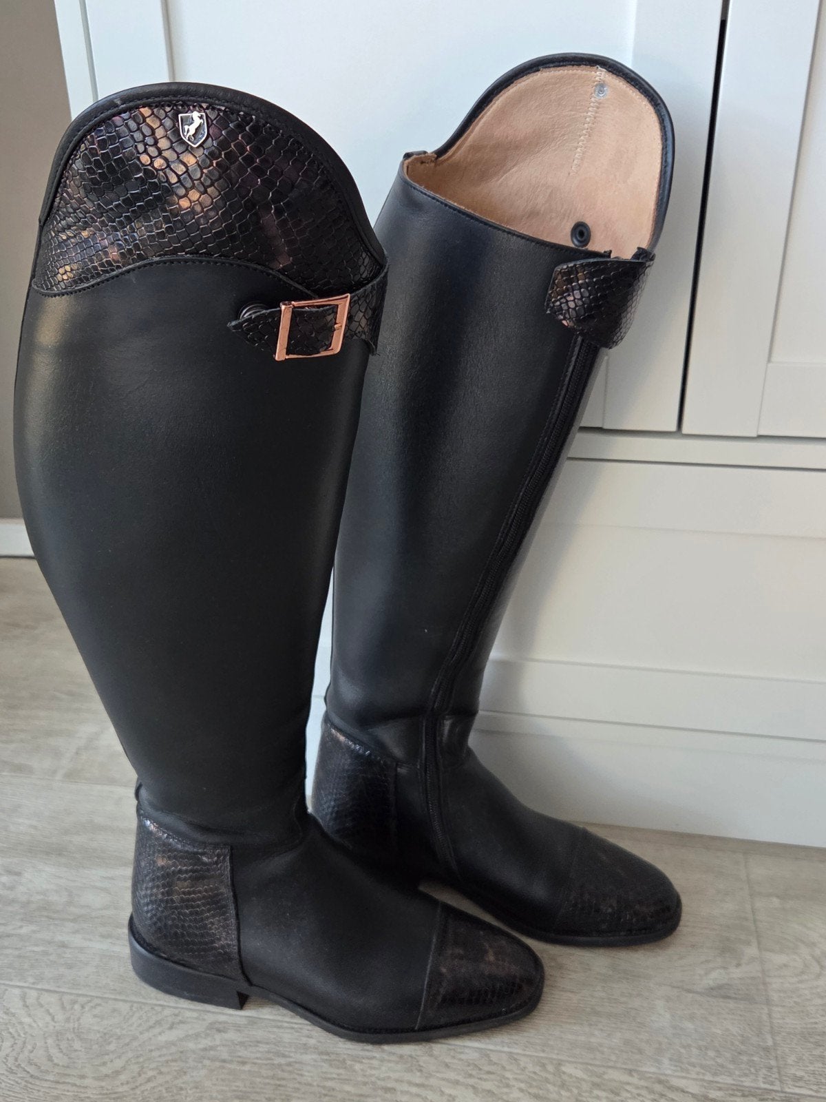 Laarzen leder van lipica maat 38 in nieuwstaat, Ophalen of Verzenden, Zo goed als nieuw, Dressuur, Schoeisel
