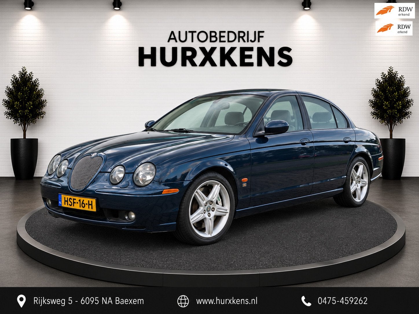 Jaguar S-type 4.2 V8 R S/C Supercharged, Auto's, Automaat, Achterwielaandrijving, Gebruikt, 8 cilinders